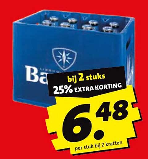 bij 2 stuks 25% EXTRA KORTING