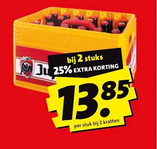 bij 2 stuks 25% EXTRA KORTING