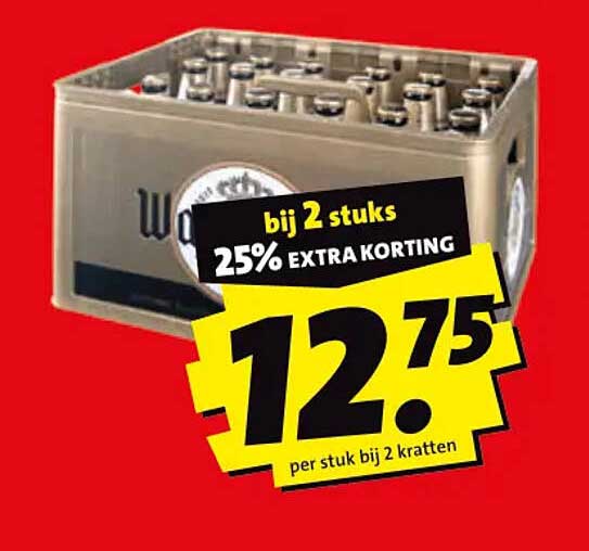 bij 2 stuks 25% EXTRA KORTING