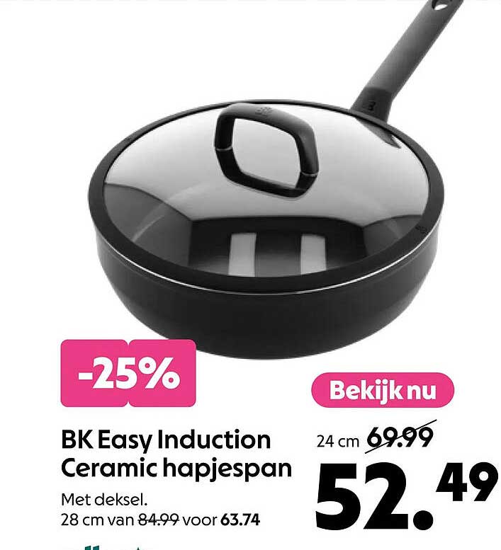 BK Easy Induction Ceramic hapjespan