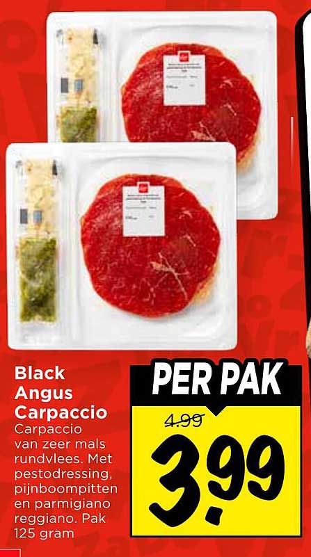 Black Angus Carpaccio