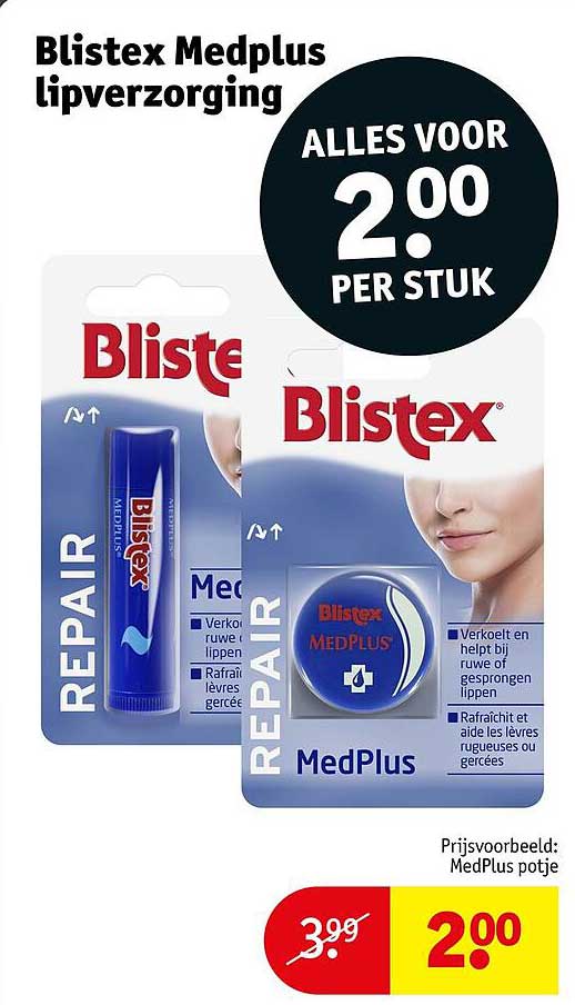 Blistex Medplus lipverzorging