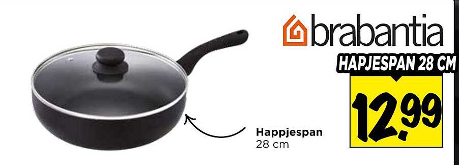 brabantia hapjespan 28 cm