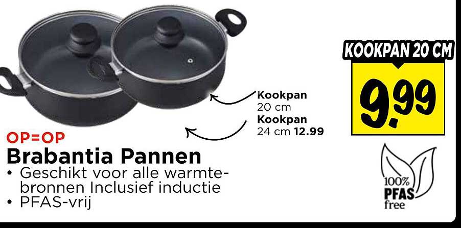 Brabantia Pannen Kookpan 20 cm