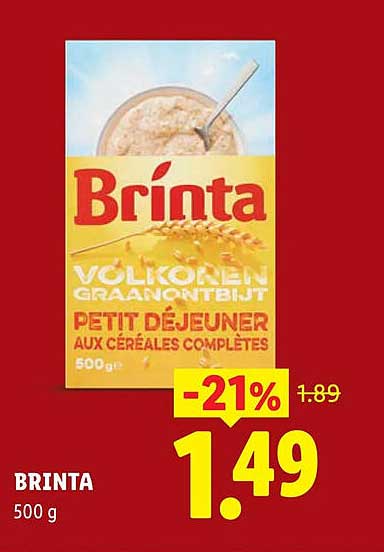 BRINTA 500 g -21%