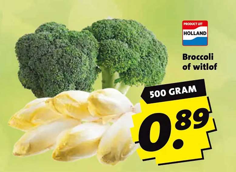 Broccoli of witlof 500 gram