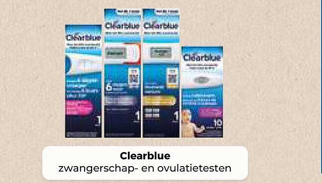 Clearblue zwangerschap- en ovulatietesten