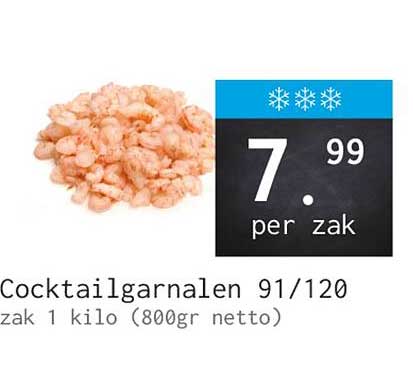 Cocktailgarnalen 91/120