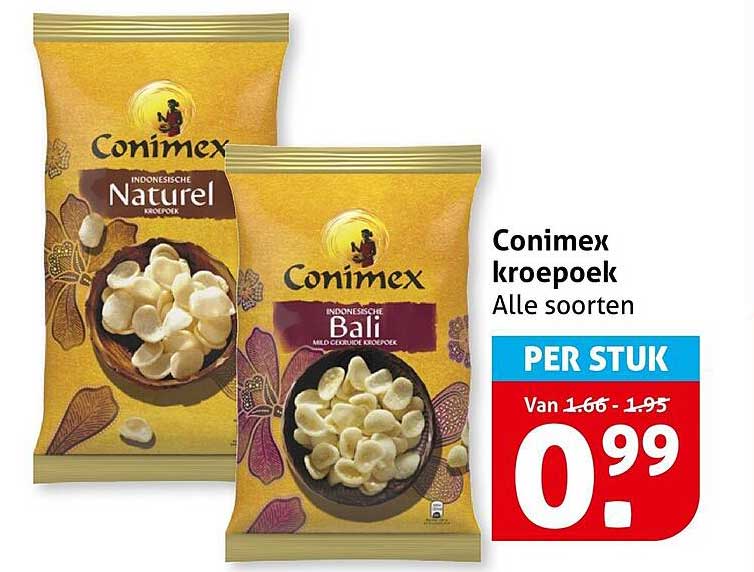 Conimex kroepoek Alle soorten PER STUK