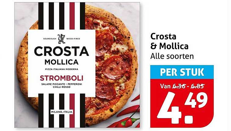 Crosta & Mollica Alle soorten PER STUK