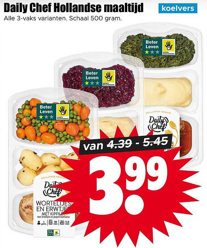 Daily Chef Hollandse maaltijd koelvers