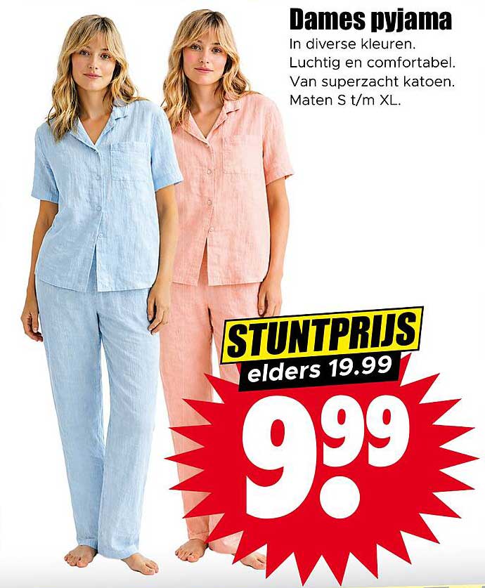Dames pyjama