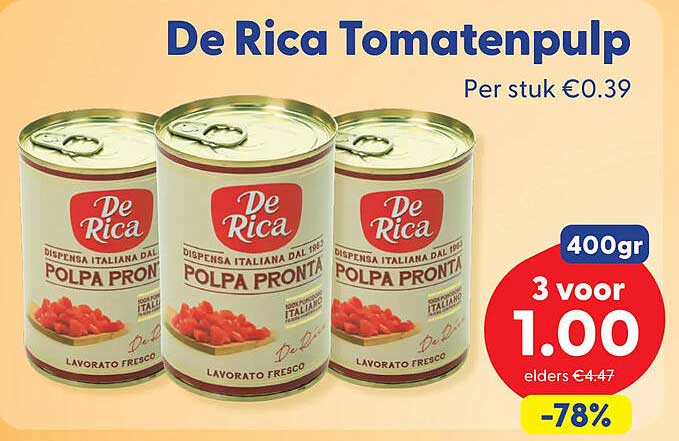 De Rica Tomatenpulp