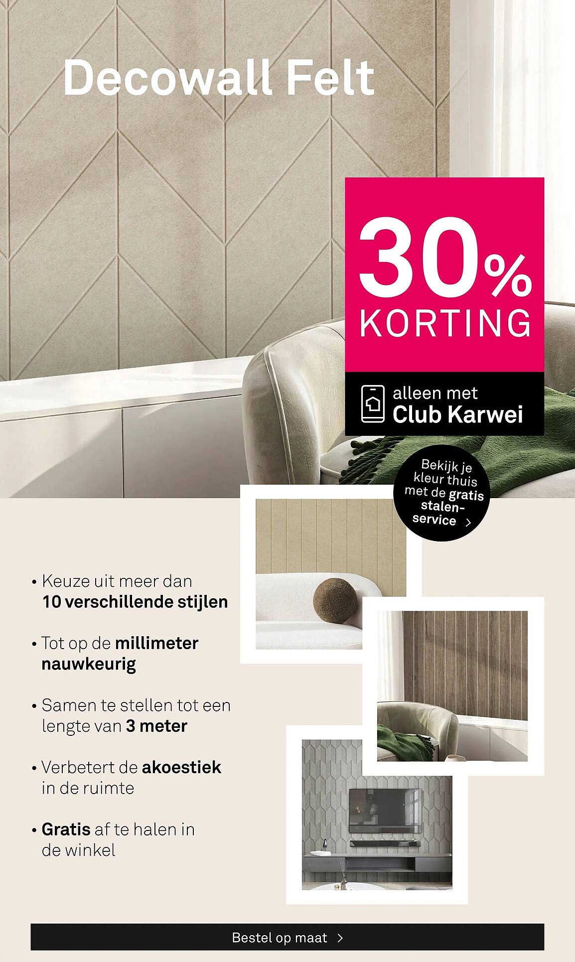 Decowall Felt 30% KORTING