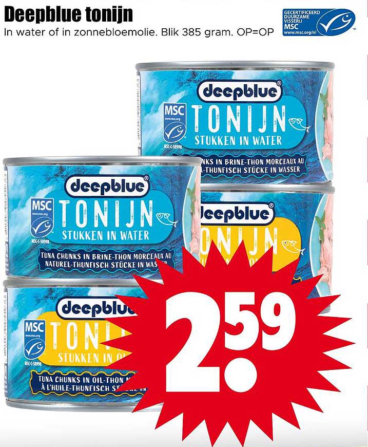 Deepblue tonijn