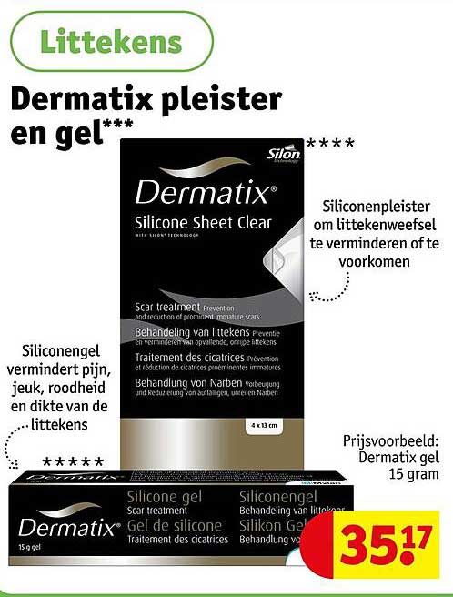 Dermatix pleister en gel***