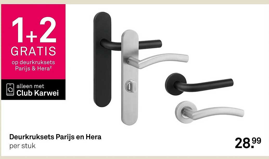 Deurkruksets Parijs en Hera 1+2 gratis