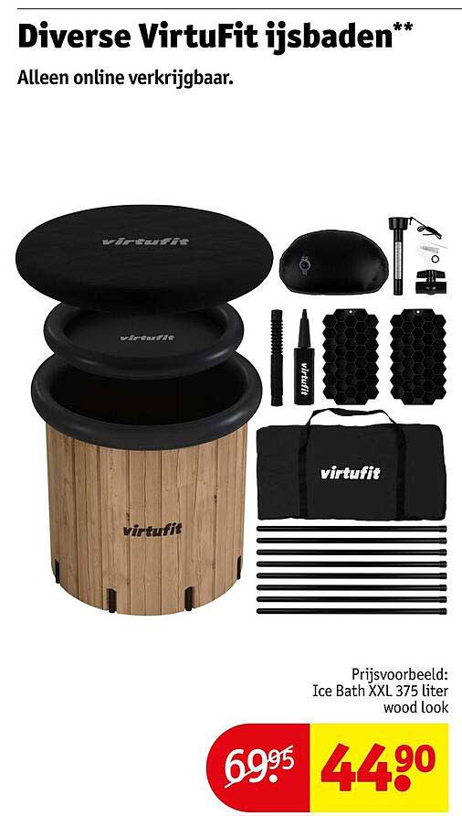 Diverse VirtuFit ijsbaden**