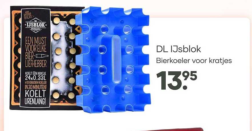 DL IJsblok Bierkoeler voor kratjes