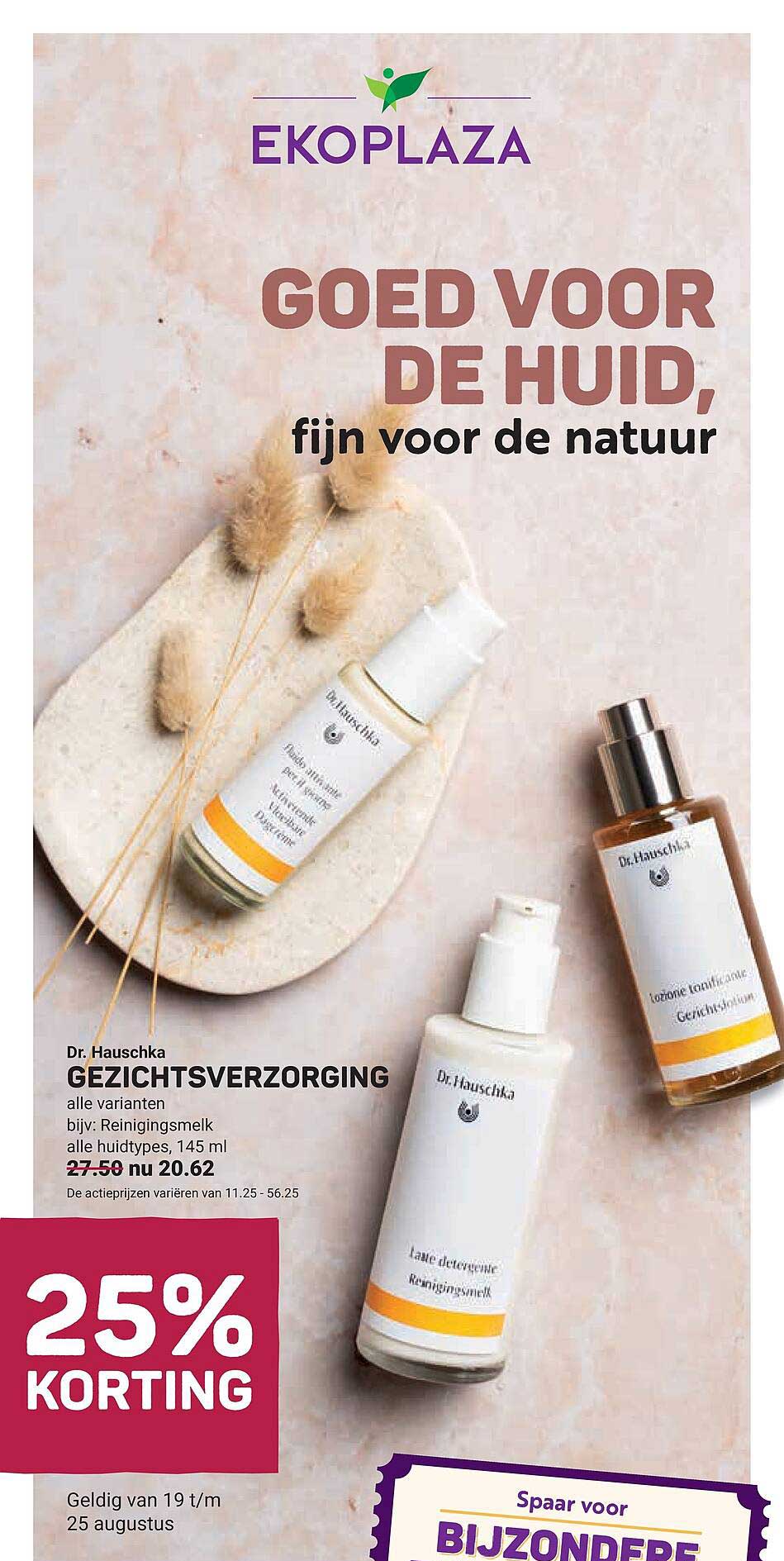 Dr. Hauschka Gezichtsverzorging alle varianten, bijv: Reinigingsmelk, alle huidtypes, 145 ml 25% KORTING