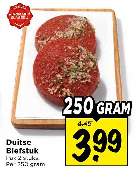 Duitse Biefstuk