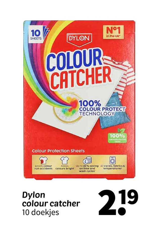 Dylon colour catcher 10 doekjes