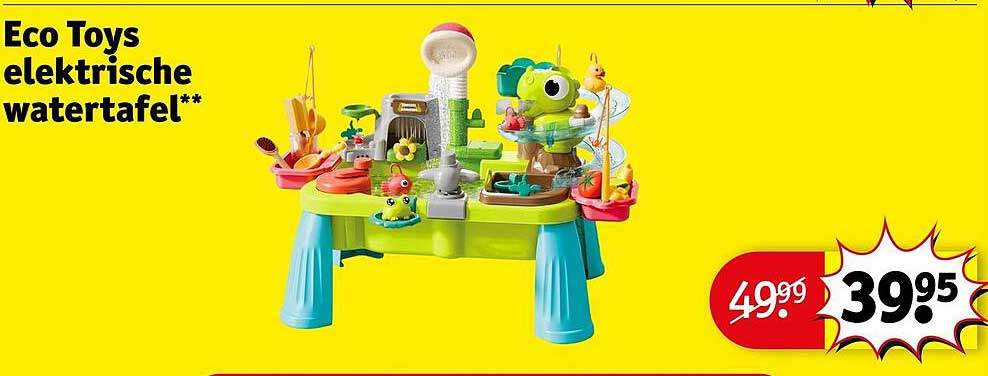 Eco Toys elektrische watertafel**