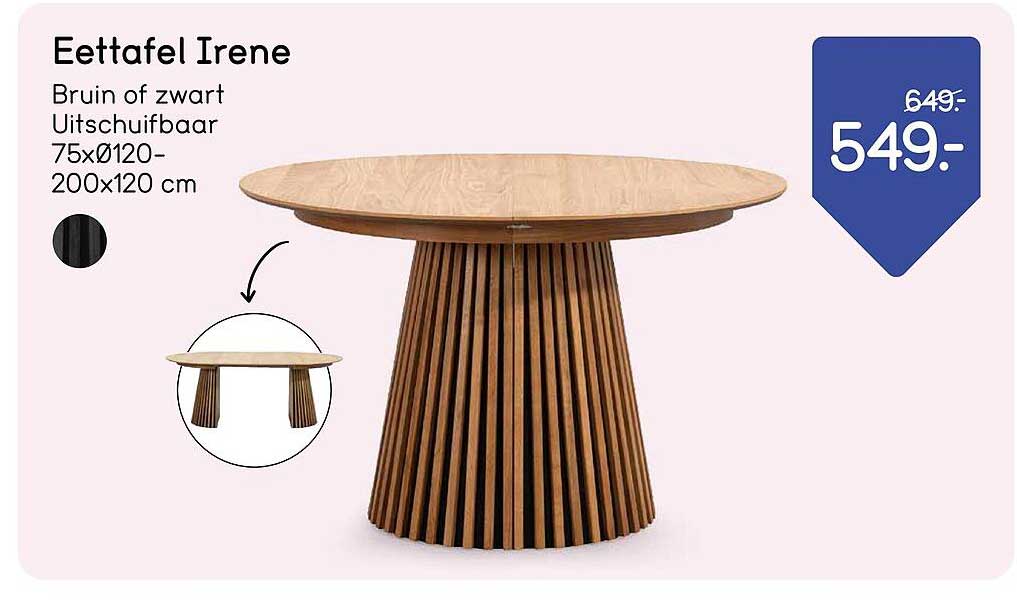 Eettafel Irene