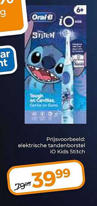 elektrische tandenborstel iO Kids Stitch
