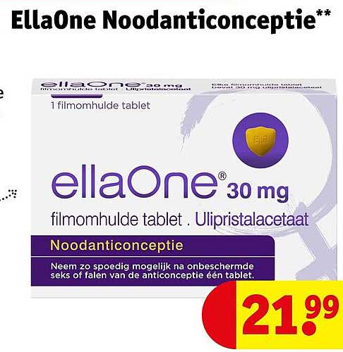 EllaOne Noodanticonceptie**