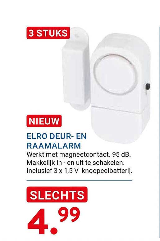 ELRO DEUR- EN RAAMALARM