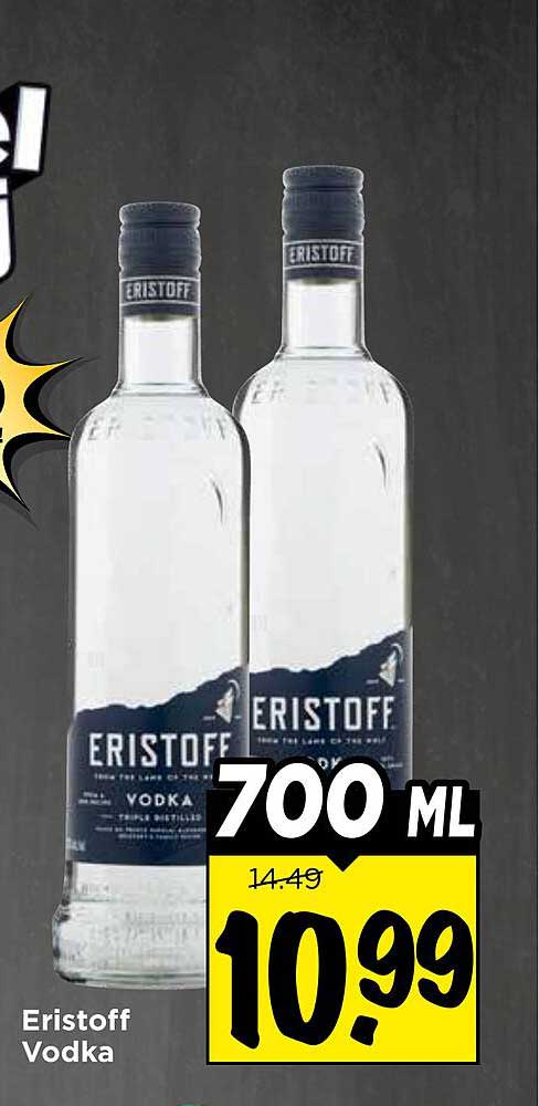 Eristoff Vodka 700 ml