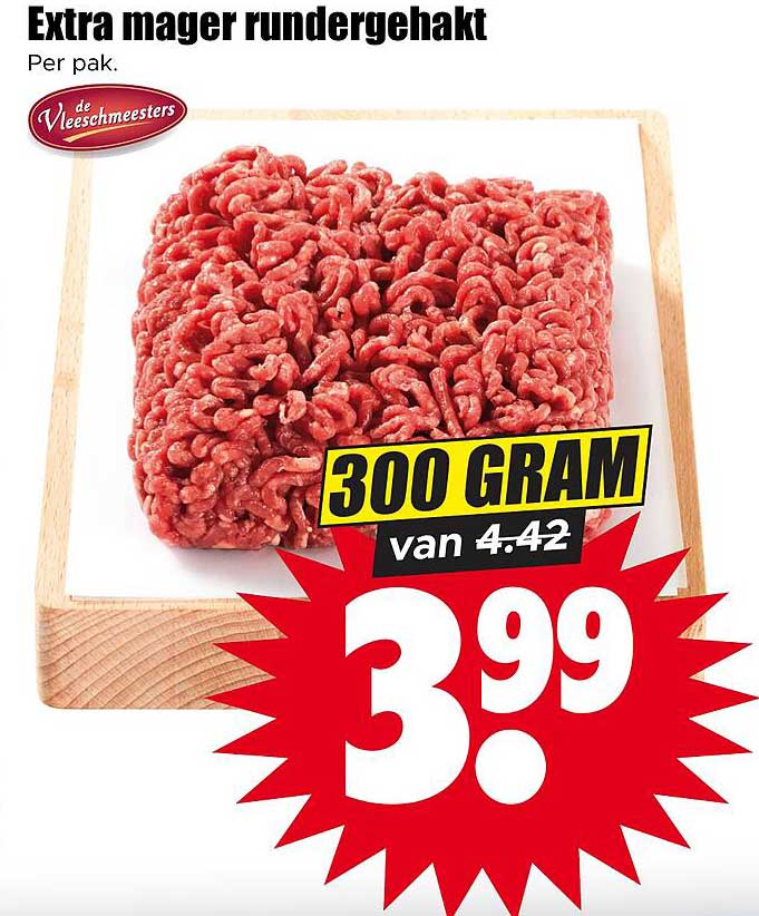 Extra mager rundergehakt