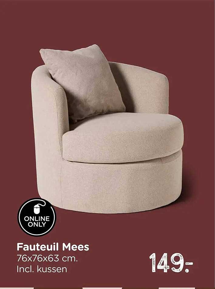 Fauteuil Mees