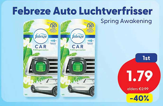 Febreze Auto Luchtverfrisser Spring Awakening