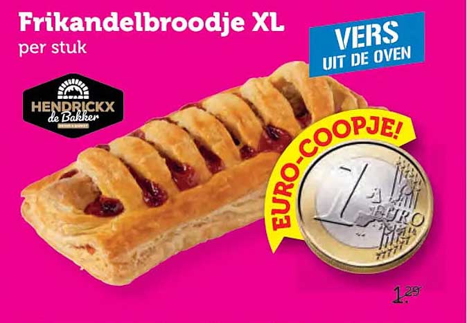 Frikandelbroodje XL per stuk