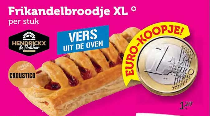 Frikandelbroodje XL per stuk