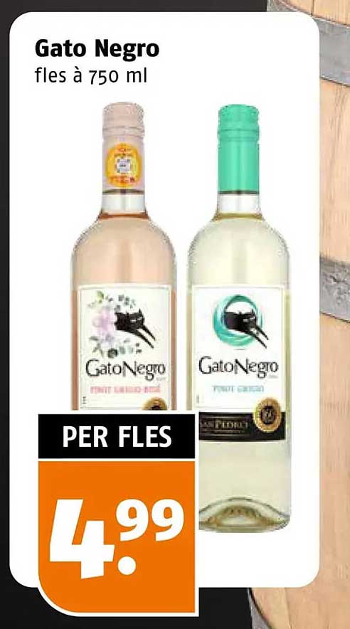 Gato Negro fles à 750 ml