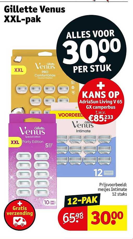 Gillette Venus XXL-pak