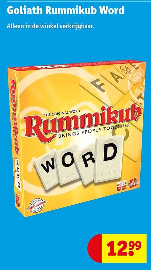 Goliath Rummikub Word