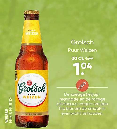 Grolsch Puur Weizen
