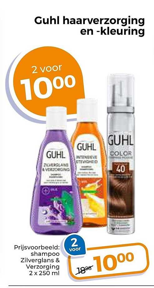 Guhl haarverzorging en -kleuring
