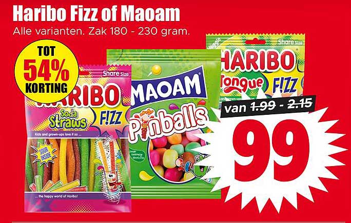 Haribo Fizz of Maoam