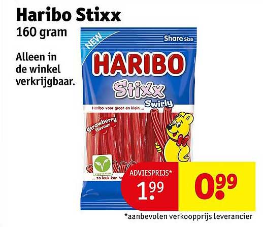 Haribo Stixx 160 gram