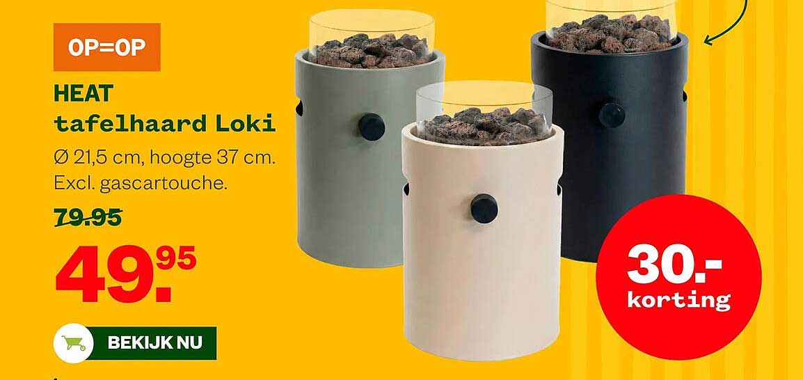 HEAT tafelhaard Loki
