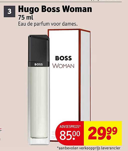 Hugo Boss Woman 75 ml Eau de parfum voor dames.