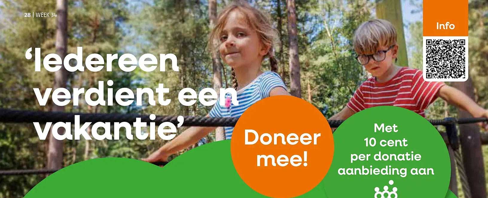 Iedereen verdient een vakantie' Doneer mee!