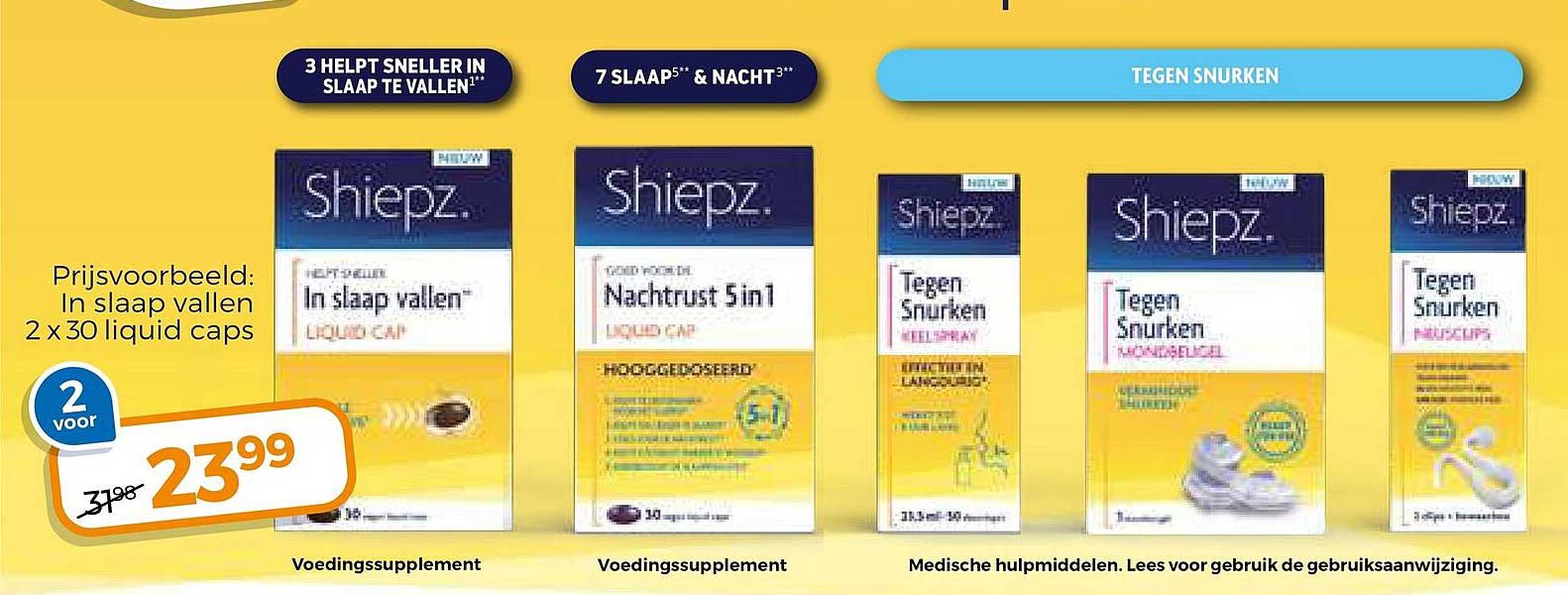 In slaap vallen 2 x 30 liquid caps