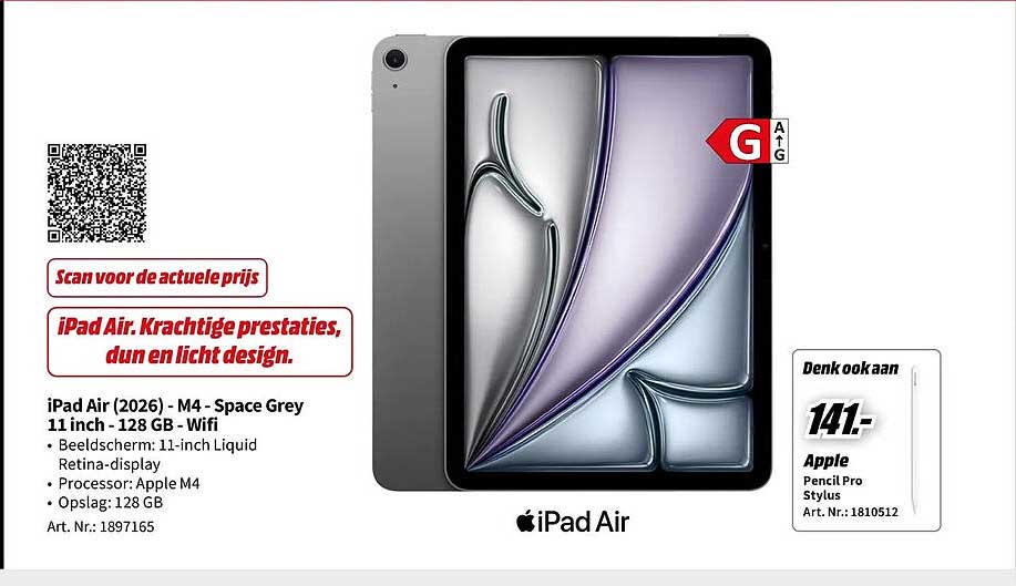 iPad Air. Krachtige prestaties, dun en licht design.