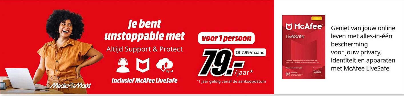 Je bent unstoppable met voor 1 persoon